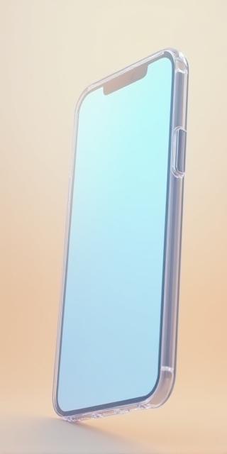 Transparent smartphone mockup streaming interactive browser-based labs on the right